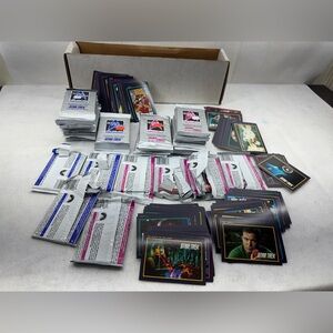Star Trek Trading Card Collection: 1991 HUGE SET Collectors Dream!
